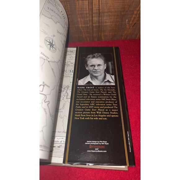 Signed Autographed 1st Edition Hardcover Book The Second Objective by Mark Frost - Picture 12 of 16